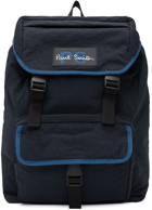 PS by Paul Smith Navy Nylon Backpack