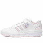 Adidas Forum Low Sneakers in White/Almost Pink/Light Purple