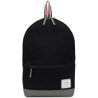 Thom Browne Navy Unstructured Backpack