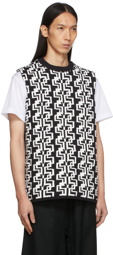 Comme des Garçons Homme Plus Jacquard Knit Vest