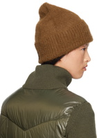 Moncler Grenoble Brown Alpaca & Wool Beanie