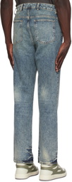 Represent Blue R2 Straight Leg Jeans