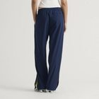 Dime Women's Athletic Snap Pants in Navy/Yellow