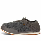 Teva Men's Ember Moc Fleece Sneakers in Dark Gull Grey