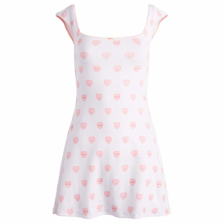 SKIMS Pink Soft Lounge Minidress SKIMS