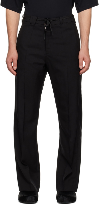 Photo: Marni Black Drawstring Trousers