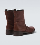 Prada Leather ankle boots