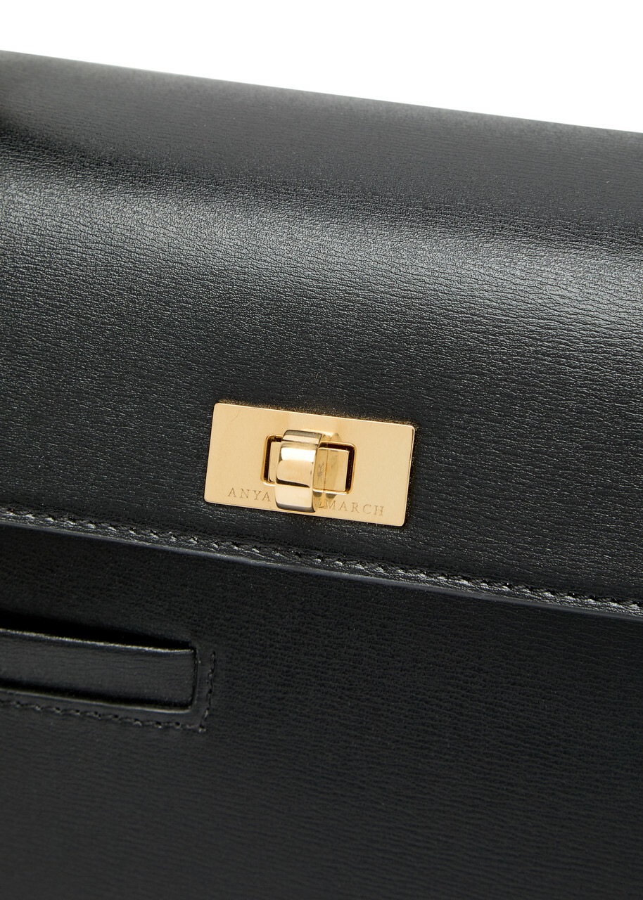 Anya Hindmarch Mortimer Leather top Handle bag - Black - One Size