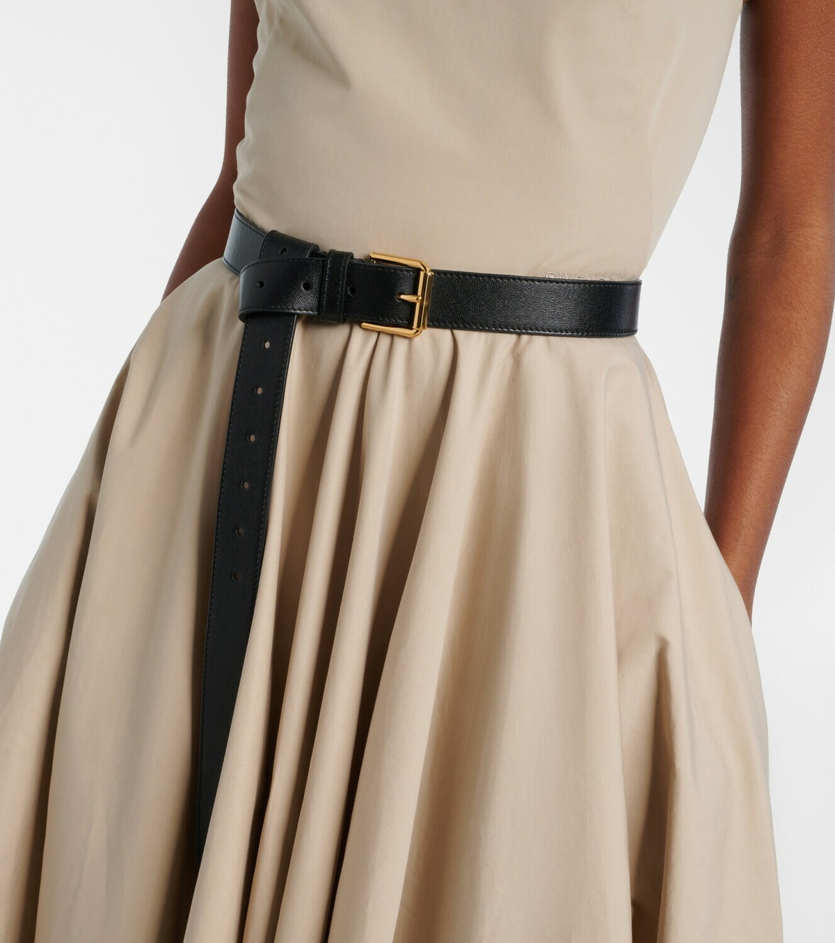 Givenchy Voyou leather belt