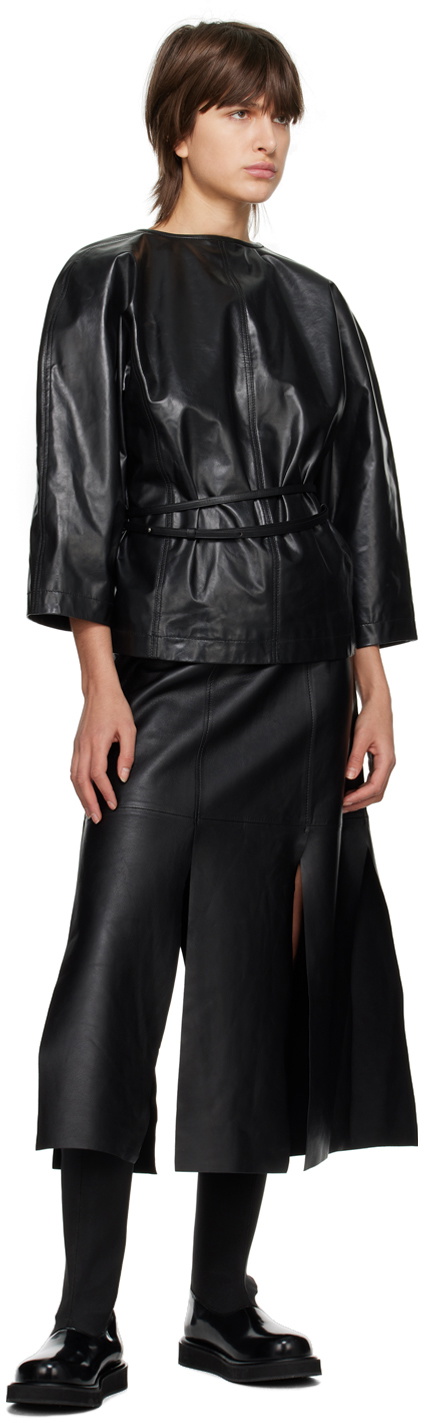 snake leather dress Snake Leather Bodycon Dress main image 1