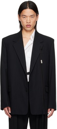 Ann Demeulemeester Black Ignaas Blazer