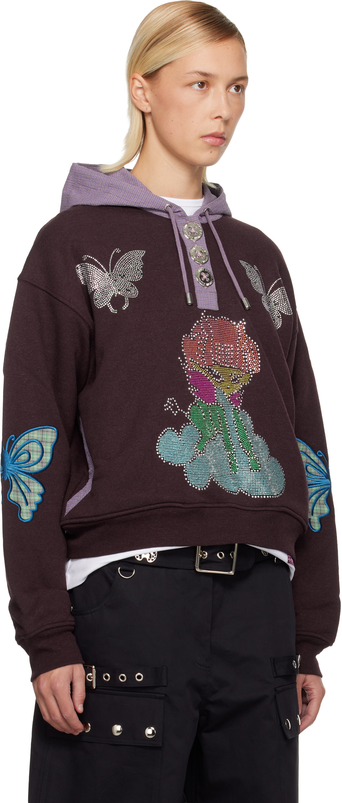 Chopova Lowena Brown Quimby Hoodie