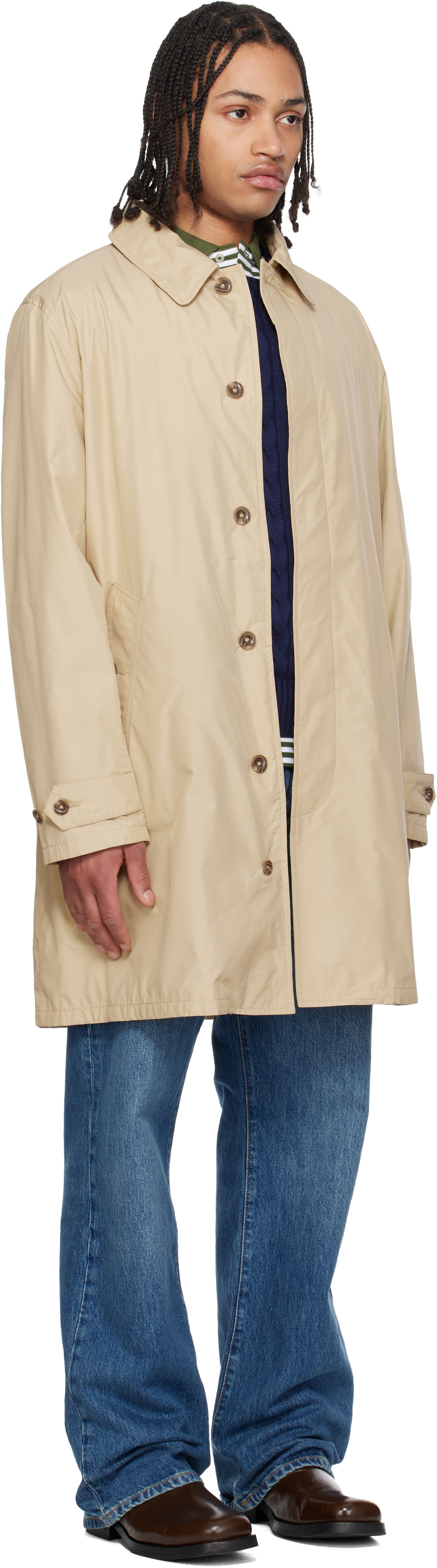 Polo Ralph Lauren Beige Windbreaker Coat