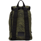 Givenchy Khaki Astro Floral Backpack