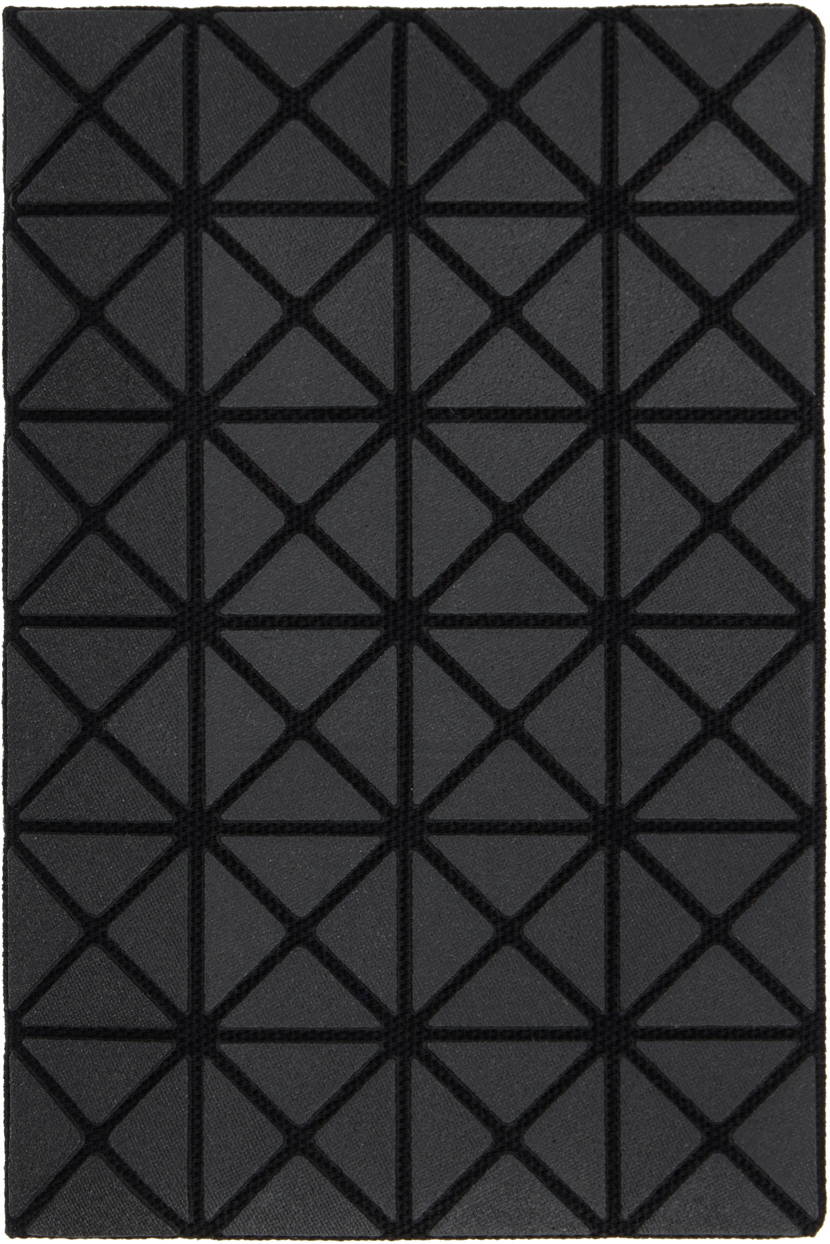 BAO BAO ISSEY MIYAKE Black Oyster Card Holder