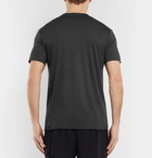 Satisfy - Cloud Mélange Merino Wool Running T-Shirt - Men - Black