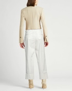 Peserico Womens Pants in Off white