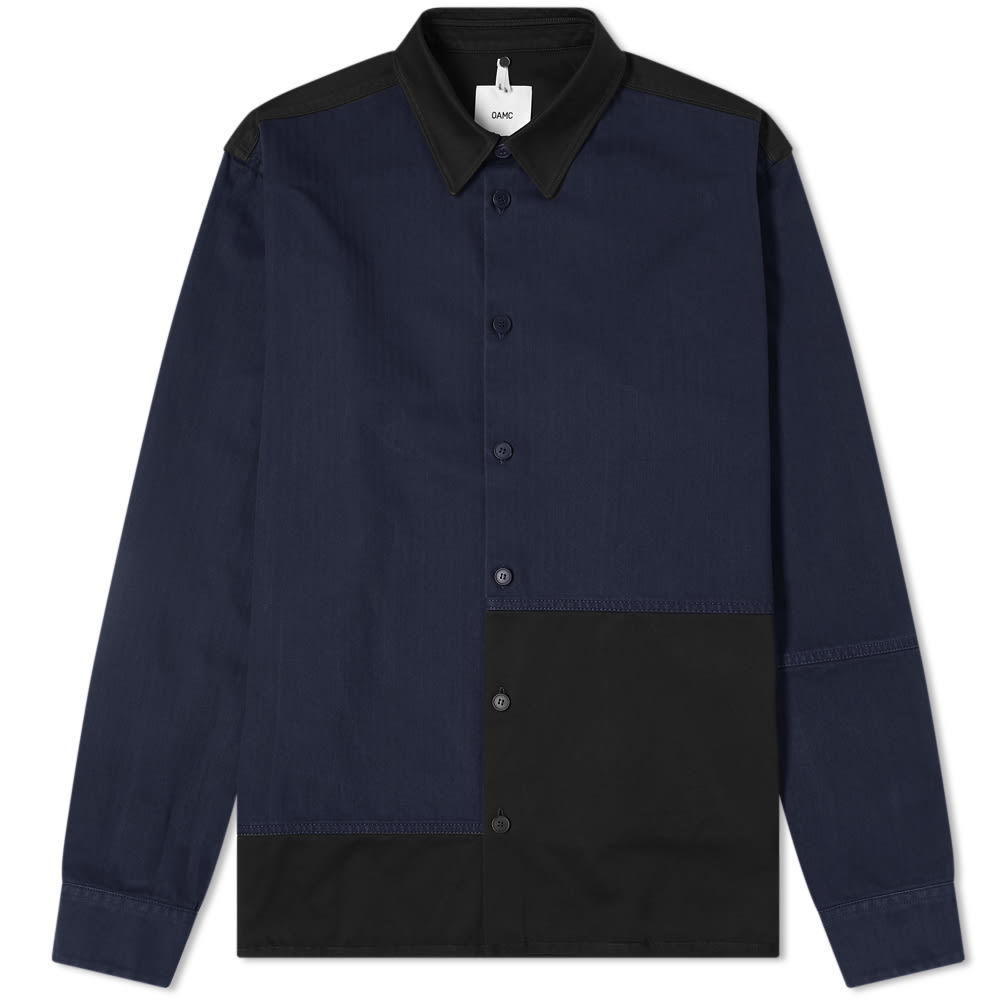 OAMC CASCADE COTTON SHORT-SLEEVE SHIRT