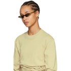 George Keburia Tortoiseshell Micro Cat-Eye Sunglasses