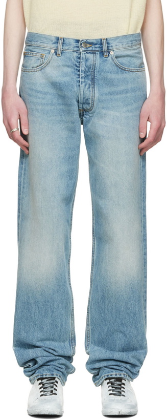 Photo: Maison Margiela Blue Faded Jeans