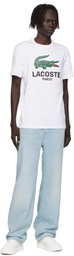 Lacoste White Croc Originals T-shirt