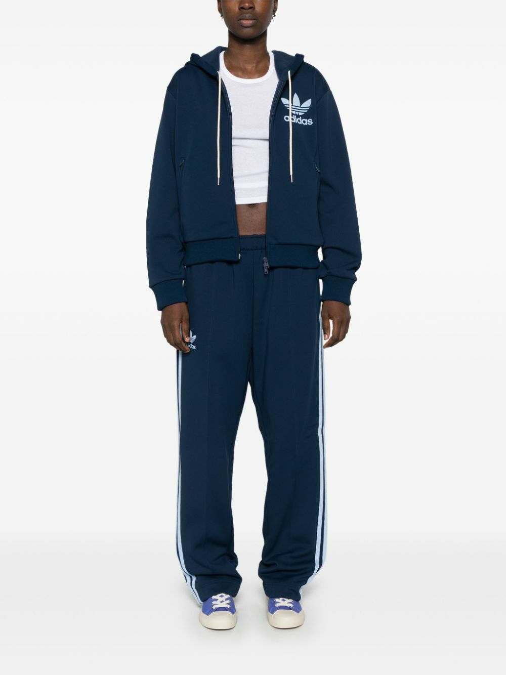 美品WALES BONNER ハーフジップ Adidas X Wales Bonner Zip-Up Hoodie adidas