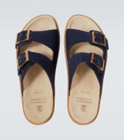 Brunello Cucinelli Suede sandals