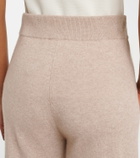 Jardin des Orangers Cotton and cashmere wide-leg pants