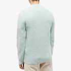 A.P.C. Men's Lucci Aplaca Crew Knit in Pale Green