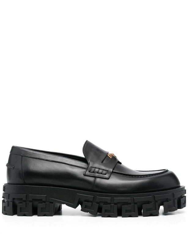 Photo: VERSACE - Leather Moccasin