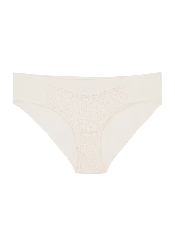 Photo: Chantelle Norah Lace-panelled Briefs Pearl