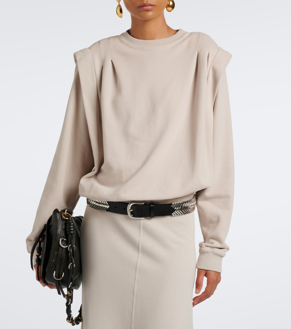 Marant Etoile Soldy cotton jersey sweatshirt