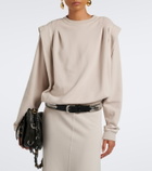 Marant Etoile Soldy cotton jersey sweatshirt