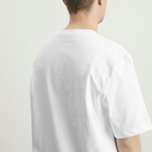 Studio Nicholson Men's Lay Branded Boxy Fit T-Shirt in Optic White