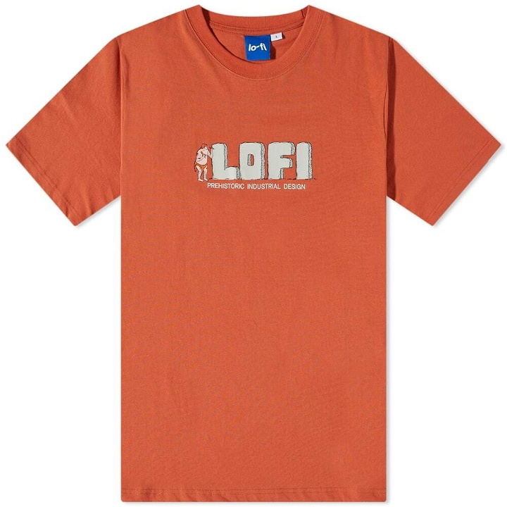 Photo: Lo-Fi Men's Prehistoric T-Shirt in Ochre