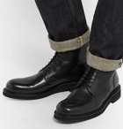 Mr P. - Jacques Leather Derby Boots - Men - Black