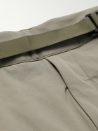 ACRONYM - P15-DS Straight-Leg Belted Schoeller® 3XDRY® Dryskin™ Trousers - Green