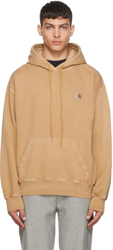 Photo: Carhartt Work In Progress Brown Nelson Hoodie