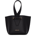 Versace Black Mini Virtus Bucket Bag