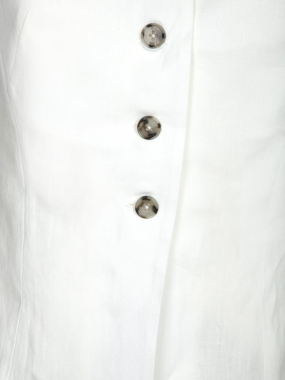 Paul Smith White Buttoned Up Top