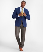 Brooks Brothers Men's Regent Regular-Fit Hopsack Sport Coat | Navy