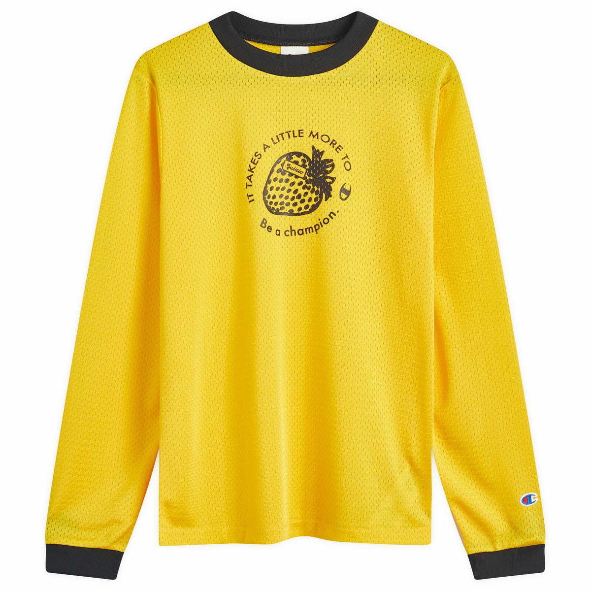 Champion yellow shirt womens on sale