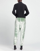 Baja East Womens Pants Light in Green