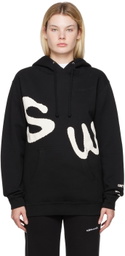Saintwoods Black Big SW Hoodie