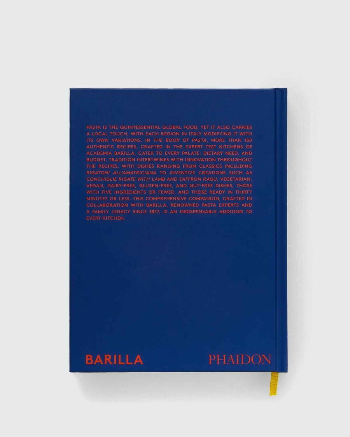Phaidon The Book Of Pasta Multi Food