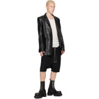 Rick Owens Black Tower Ricks Pods Shorts