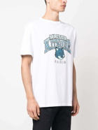 MAISON KITSUNE' - Campus Fox Logo Cotton T-shirt