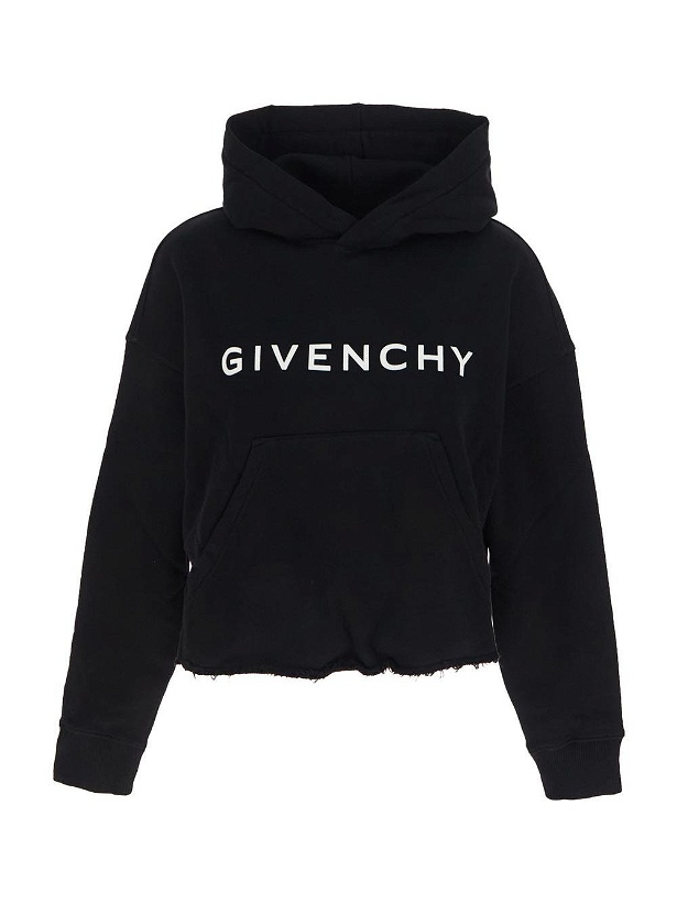 Photo: Givenchy Cotton Logo Sweatshirt