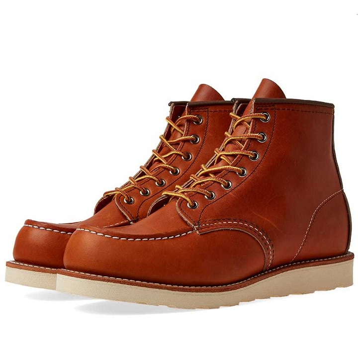 Photo: Red Wing 875 Heritage Work 6" Moc Toe Boot Oro-Legacy
