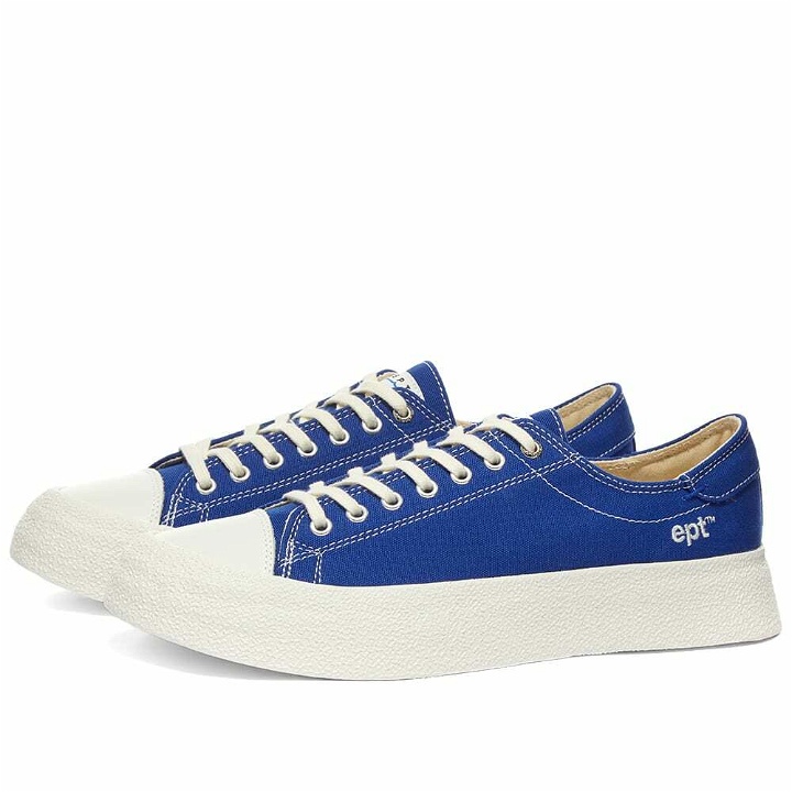 Photo: East Pacific Trade Men's Dive Canvas Sneakers in Lapis Blue